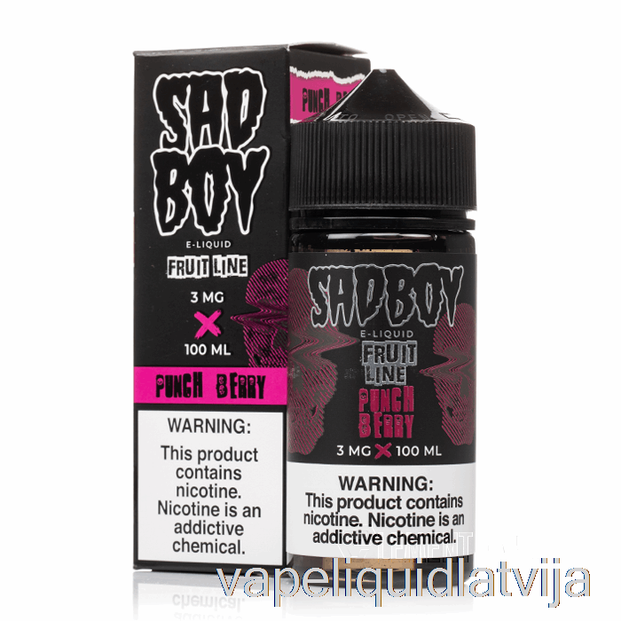 Punch Berry - Sadboy - 100ml 0mg Vape šķidrums